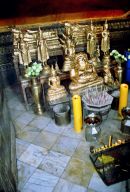 Shrine at bottom of Reclining Buddha, Bangkok